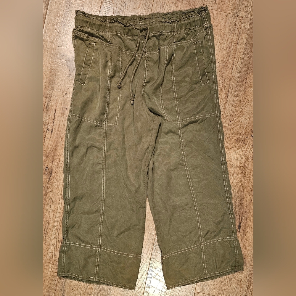 Zac & Rachel Cropped Wide Leg Pants